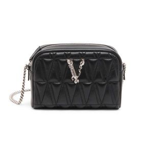Virtus Quilted Leather Camera Bag